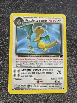 DRACOLOSSE OBSCUR RARE - POKEMON 22/82 TEAM ROCKET EDITION 2 FR - Image 1