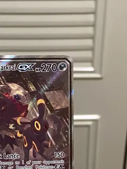Pokemon TCG Umbreon Darkrai GX SM241 Tag Team Black Star Promo Holo - Image 3