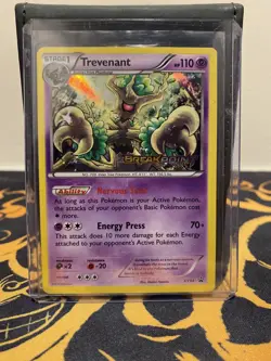 Pokemon TCG Trevenant XY Black Star Promos XY94 Prerelease Holo Promo NM - Image 1
