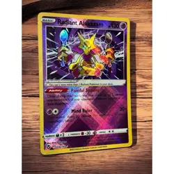 Pokemon TCG - Radiant Alakazam 59/195 - Silver Tempest - Image 4