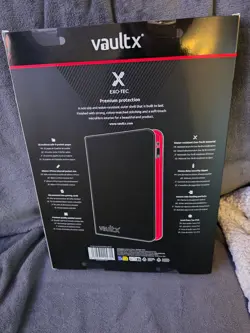 Pokemon Destined Rivals 1st Edition SV10 Vault X 9 Pocket Zip Binder - SEALED - Image 2