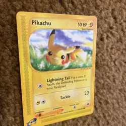 Pokemon TCG - Pikachu 124/165 - Common - Non-Holo - Expedition - Image 2
