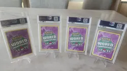 2006 Pokemon Promo World Champ - Set of 4 PSA Graded - Umb, Vap, Esp, Flareon - Image 2