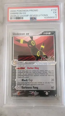 2006 Pokemon Promo World Champ - Set of 4 PSA Graded - Umb, Vap, Esp, Flareon - Image 3