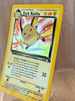 Pokemon - Dark Raichu [1999-2000 Wizards] #83/82 Holo Rare (NM-MT) - Team Rocket - Image 2