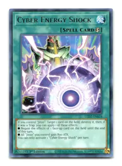 Cyber Energy Shock - LED7-EN034 1st Edition Rare - YuGiOh-LP - Image 1