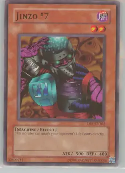 Yu-Gi-Oh Dark Beginning 1 Jinzo #7 #DB1-EN162 Near Mint or Better - Image 1