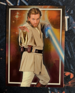 Star Wars Topps - Attack of the Clones - Obi-Wan Kenobi C2 Foil Card - Image 1