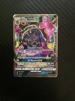 Alolan Muk GX - 84/147 - Pokemon Burning Shadows Sun & Moon Ultra Rare Card NM - Image 1