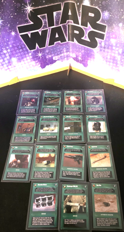 🔥🔥1995 STAR WARS CCG PREMIERE LIMITED (DARK) 100 PC. CARD LOT **NO DUPLICATES* - Image 3