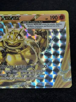 Pokemon TCG Evolutions Full Art Ultra Rare Holo Card Machamp Break 60/108 XY NM - Image 5