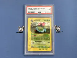 Pokemon TCG Venusaur 30/165 Expedition Base Set Holo PSA 6 Pokemon Card - Image 1