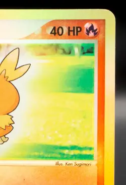 Pokemon TCG Card - Torchic 73/109 Ruby and Sapphire Reverse Holo Common Vintage - Image 3