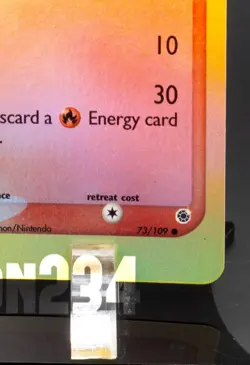 Pokemon TCG Card - Torchic 73/109 Ruby and Sapphire Reverse Holo Common Vintage - Image 5