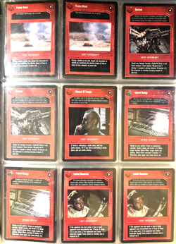 🔥🔥1995 STAR WARS CCG PREMIERE LIMITED (DARK) 153 PC. CARD LOT WITH BINDER! - Image 4
