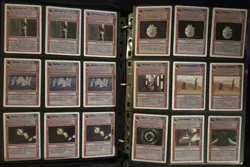 🔥🔥1995 STAR WARS CCG PREMIERE UNLIMITED 413 PC (LIGHT/DARK) CARD LOT W/ BINDER - Image 1