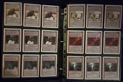 🔥🔥1995 STAR WARS CCG PREMIERE UNLIMITED 413 PC (LIGHT/DARK) CARD LOT W/ BINDER - Image 3