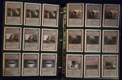 🔥🔥1995 STAR WARS CCG PREMIERE UNLIMITED 413 PC (LIGHT/DARK) CARD LOT W/ BINDER - Image 4