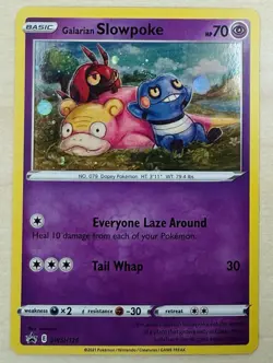 Galarian Slowpoke SWSH126 - SWSH Black Star Promo - Pokemon TCG Card [NM] Clean! - Image 1