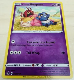 Galarian Slowpoke SWSH126 - SWSH Black Star Promo - Pokemon TCG Card [NM] Clean! - Image 2