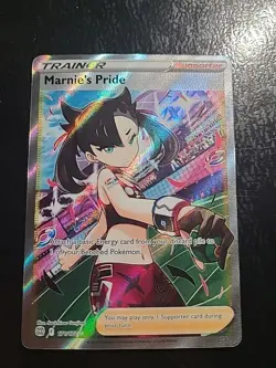 Marnie's Pride - 171/172 - Pokemon Brilliant Stars Sword Shield Full Art Card NM - Image 1