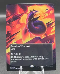 Bonders' Enclave (0049) (Borderless) Edge of Eternities: Stellar Sights Foil - Image 1
