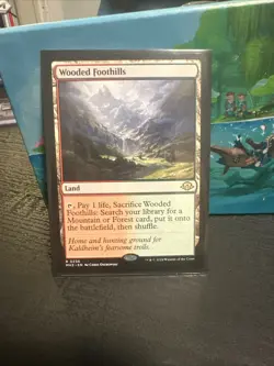 Magic the Gathering - Wooded Foothills Modern Horizons 3 - Image 1