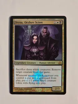 Teysa, Orzhov Scion Guildpact Foil Magic the Gathering moderately played - Image 1