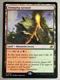 MTG / Stomping Ground / EOE / #258 / Regular / Rare / NM - Image 1