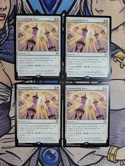 4x Dismantling Wave - NM/M Commander 2020 C20 MTG Magic - Image 1