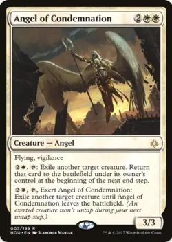 1 x Angel of Condemnation - Hour of Devastation - LP - MTG - EOF - Image 1