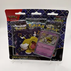 Pokemon SV4.5 Paldean Fates Tech Sticker Collection SET of 3 (1 of each) SEALED! - Image 2