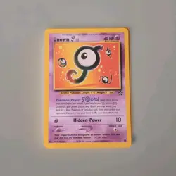 Pokemon TCG WoTC Unown J 38 Black Star ⭐Promo NEAR MINT ✨ - Image 1