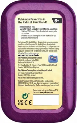 Pokemon TCG: Scarlet & Violet - Shrouded Fable Mini Tins x 2 - OPEN PACKS - Image 4