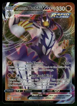 Rapid Strike Urshifu VMAX 088/163 Ultra Rare Holo NM Pokemon SWSH05: Battle Styl - Image 1