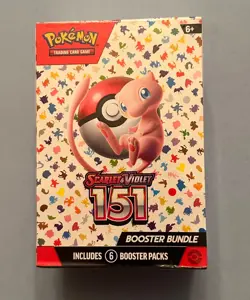 Pokemon TCG Scarlet & Violet 151 Booster Bundle Sealed New (6 packs) - Image 1