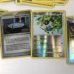 2007 POKEMON CARDS, 150+ Lot - 7 Reverse Holos - No energies - LP/MP a few HP - Image 3