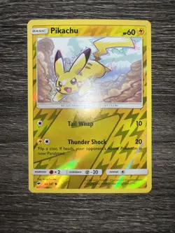 Pokemon Cards Pikachu Reverse Holo 40/147 Burning Shadows NM 2017 - Image 2