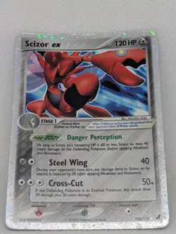 Scizor ex 108/115 Unseen Forces Holo Ultra Rare Pokemon TCG Nintendo - Image 3