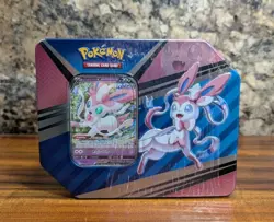 Brand New Pokemon TCG V Heroes Tin Set Sylveon, Umbreon & Espeon Eeveelutions - Image 5