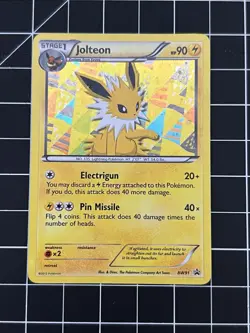 Jolteon [Holo Promo] #BW91 | 2013 Pokemon Black & White (LP) - Image 1