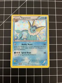 Vaporeon [Holo Promo] BW89 | 2013 Pokemon Black & White (MP) - Image 1