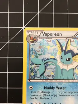 Vaporeon [Holo Promo] BW89 | 2013 Pokemon Black & White (MP) - Image 2