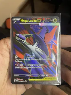 Mega Latias EX 163/132 Ultra Rare Pokemon TCG Mega Evolution Full Art English - Image 1