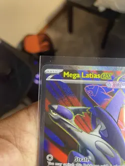 Mega Latias EX 163/132 Ultra Rare Pokemon TCG Mega Evolution Full Art English - Image 5