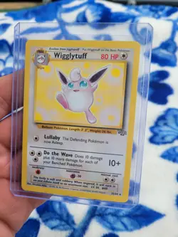Pokemon Wigglytuff #32/64 Non-Holo Rare - 1999 Unlimited Jungle - Lightly Played - Image 1