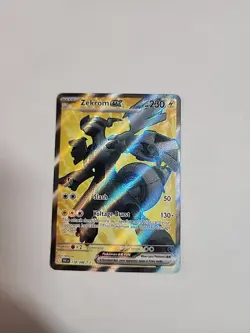 Zekrom ex Full Art 158/086 Pokemon TCG Black Bolt NM English - Image 1