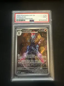 2024 Pokemon SSP en Ceruledge Illustration PSA 9 Mint - Image 1