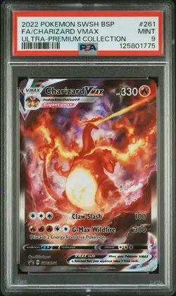 Charizard vmax SWSH261 PSA 9 Promo Pokemon - Image 1