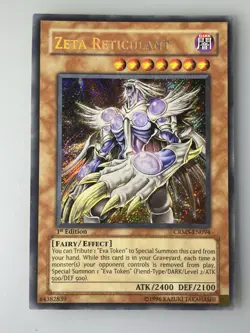 Zeta Reticulant CRMS-EN094 Secret Rare 1st Edition - Lightly Played - Image 1